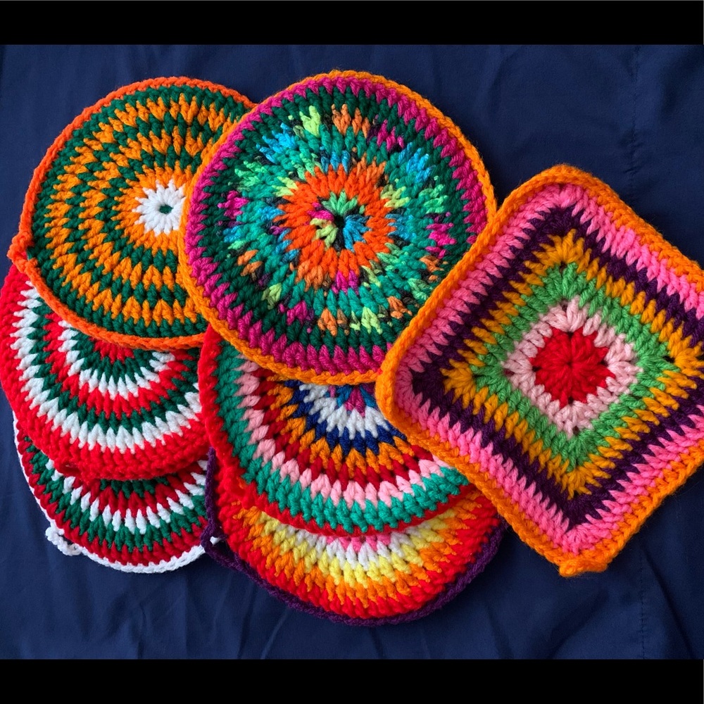 Handmade Crochet Pot Holders 💗